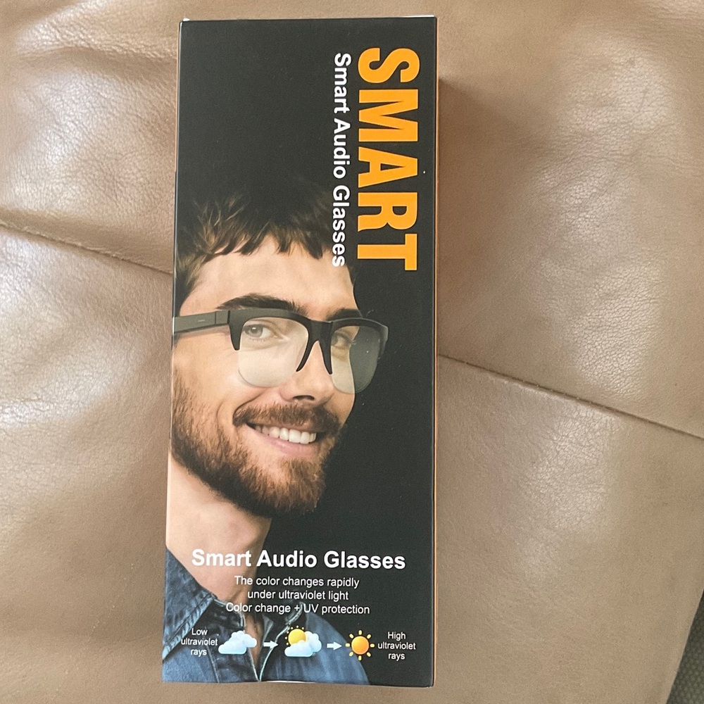 Smart Audio Glasses with UV Protection